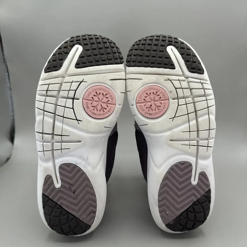 Nike Flex Advance Boots Youth Size 3Y Pink Gray Fleece Lined Winter DD0304-600